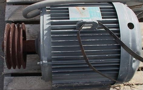15hp TEFC Electric Motor 1750 RPM 254T Frame 3-phase with