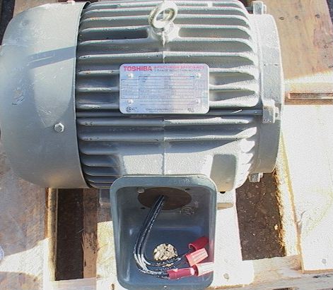 Toshiba EPACT-High Efficiency 1150 RPM 5 horsepower 230/460 volt