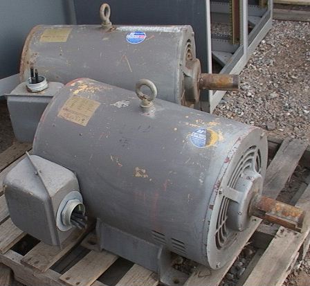 75 Horsepower Electric Motor Magnetek E-Plus3