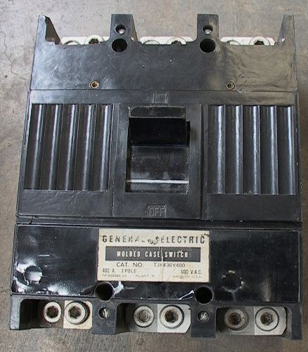 3-Pole 400 Amp 600 Volt MCase Circuit Breaker