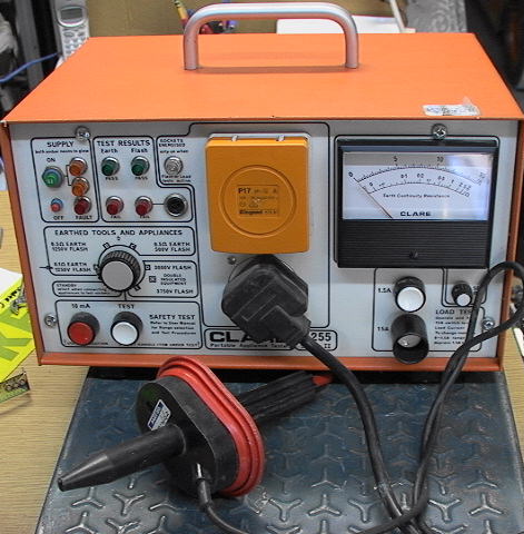 Clare A255 Series II Portable Appliance Tester for European CE