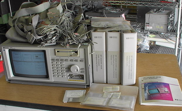 Agilent Hewlett Packard HP 1653B 32-Channel Logic Analyzer Dig