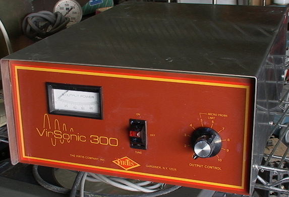 Virtis VirSonic 300 Ultrasonic Cell Disrupter