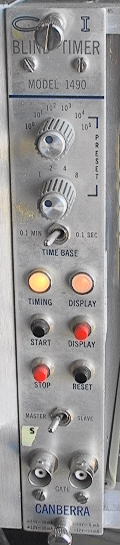 Canberra 1490 Blind Timer NIM BIN Module