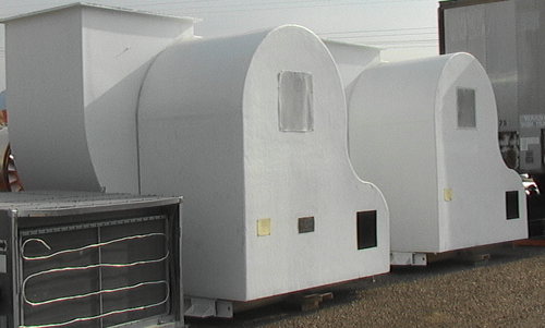 FRP non-metalic fans
