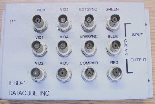 DATACUBE IFBD-1 RGB S-Video Converter 12-BNC Connectors