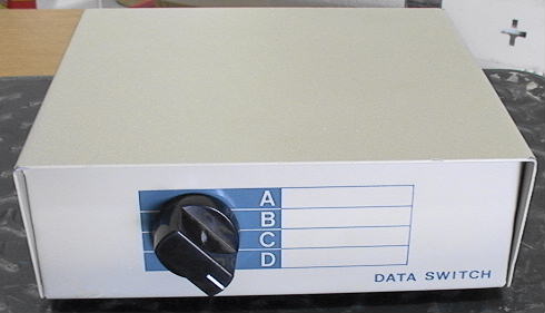 Nice Data Switch 4-Position With Round 8 Pen Connectors